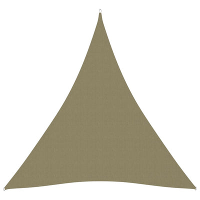 Aurinkopurje Oxford-kangas kolmio 4x5x5 m beige