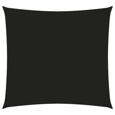 Aurinkopurje Oxford-kangas neliö 2x2 m musta