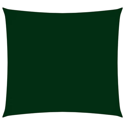 Aurinkopurje Oxford-kangas neliö 3,6x3,6 m tummanvihreä