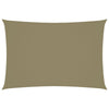 Aurinkopurje Oxford-kangas suorakaide 2,5x4,5 m beige