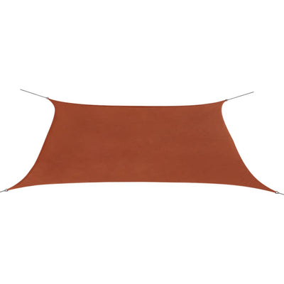 Aurinkopurje Oxford-kangas suorakaide 2x4m Terrakotta