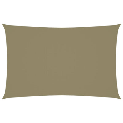 Aurinkopurje Oxford-kangas suorakaide 2x5 m beige