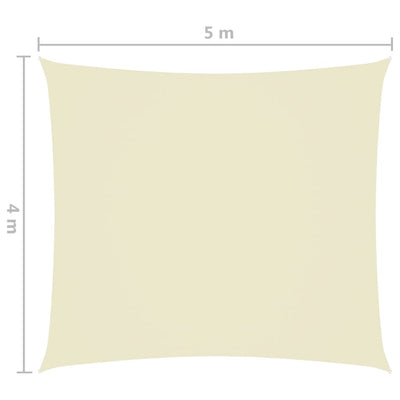 Aurinkopurje Oxford-kangas suorakaide 4x5 m kerma