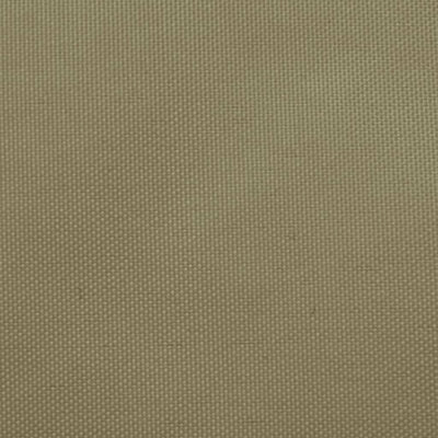 Aurinkopurje Oxford-kangas suorakaide 4x7 m beige