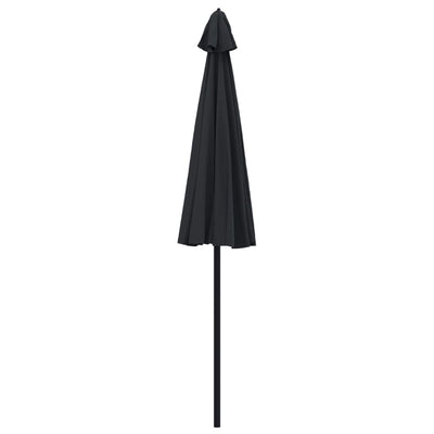 Aurinkovarjo alumiinitanko 270 cm musta