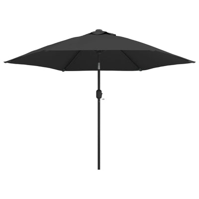Aurinkovarjo metallirunko 300 cm antrasiitti