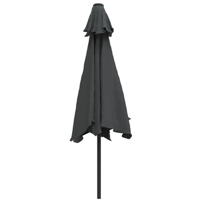 Aurinkovarjo metallirunko 300 cm antrasiitti