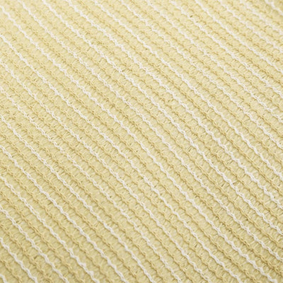 Aurinkovarjo Purje HDPE Kolmikulmainen 3.6x3.6x3.6 m Beige