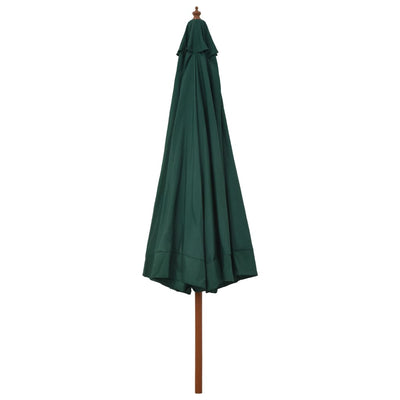 Aurinkovarjo puurunko 330 cm vihreä