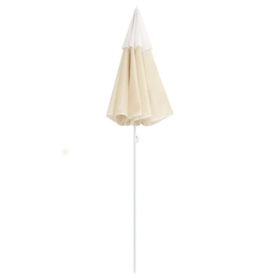 Aurinkovarjo terästanko hiekka 180 cm