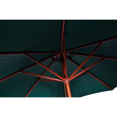 Aurinkovarjo vihreä 258 cm