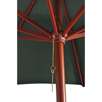 Aurinkovarjo vihreä 258 cm