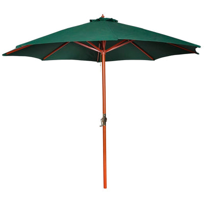 Aurinkovarjo vihreä 258 cm