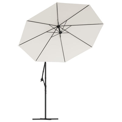 Aurinkovarjon vaihtokangas hiekanvalkoinen 350 cm