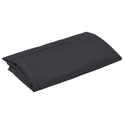 Aurinkovarjon vaihtokangas musta 300 cm