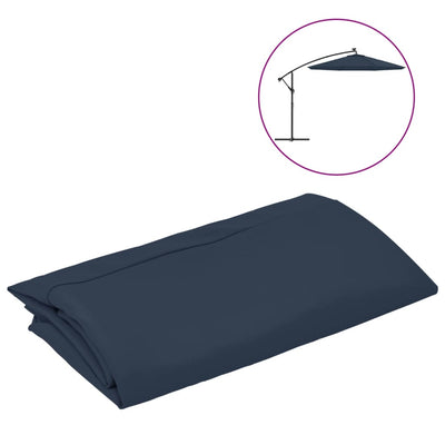 Aurinkovarjon vaihtokangas sininen 300 cm