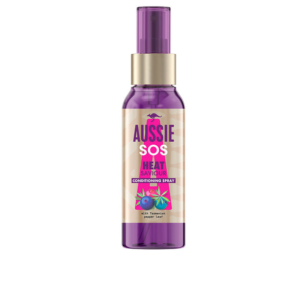 Aussie Sos protector de calor jätettävä suihke 100 ml | Vuodevaatteet.fi
