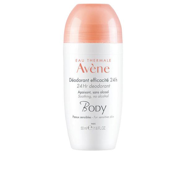 Avene Body 24h deodorantti roll-on 50 ml | Vuodevaatteet.fi