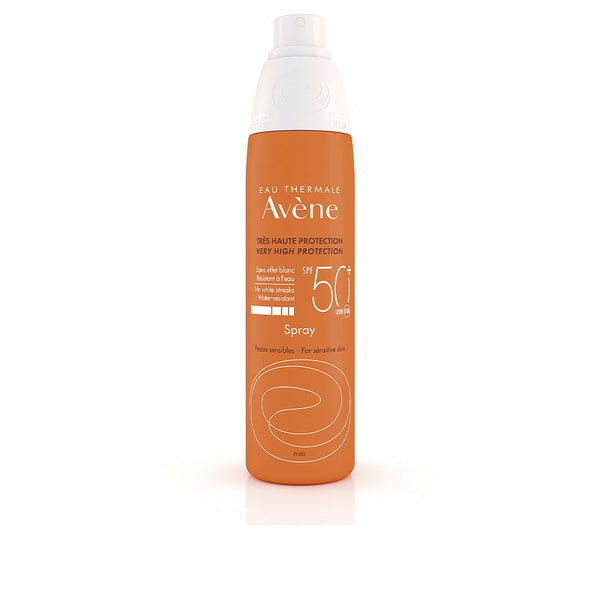 Avene Solaire haute protection spf50+ suihke 200 ml | Vuodevaatteet.fi
