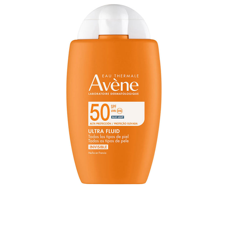 Avène Solaire Ultra Invisible Fluid Sensitive Skin Spf50 50 Ml | Vuodevaatteet.fi