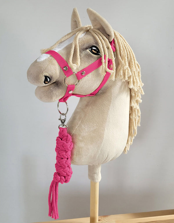 Super Hobby Horse - Hobby Horse -riimunnaru kaksinkertaisesta nyöristä tummanpinkki