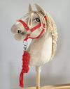 Super Hobby Horse - Hobby Horse -riimunnaru kaksinkertaisesta nyöristä punainen