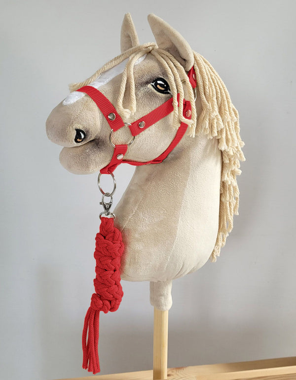 Super Hobby Horse - Hobby Horse -riimunnaru kaksinkertaisesta nyöristä punainen