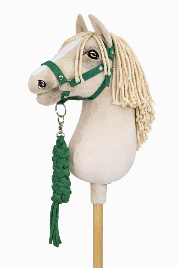 Super Hobby Horse - Hobby Horse A3 -riimu ja narusta tehty riimunnaru, vihreä