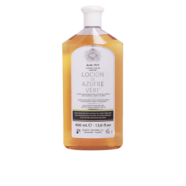 Azufre veri -hiustenlähtöä vastaan lotion 400 ml | Vuodevaatteet.fi