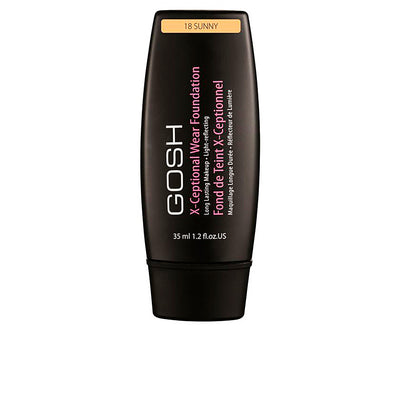 X-ceptional wear foundation pitkäkestoinen meikki #18-sunny 35 ml - GOSH