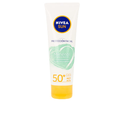 Sun facial mineral uv-suoja spf50+ 50 ml - NIVEA