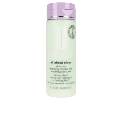 All about puhdistava misellimaito + meikinpoistoaine i/ii 200 ml - CLINIQUE