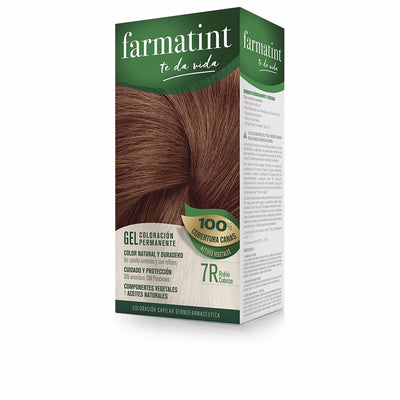Farmatint gel pysyvä värjäys #7r-vaalean kupari 5 kpl - FARMATINT