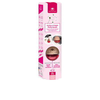 Car ilmanraikastin 0% #clean tuoksu 6 ml - CRISTALINAS