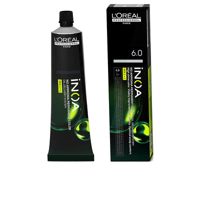 Inoa ammoniakiton kestoväri #6.0 60 gr - L'ORÉAL PROFESSIONNEL PARIS