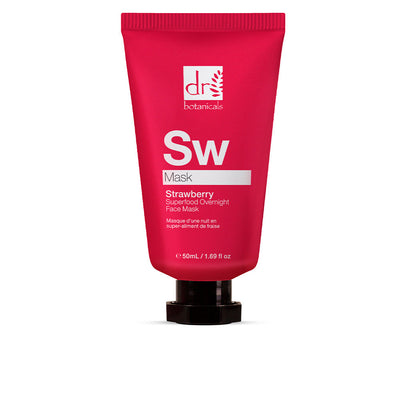 Strawberry superfood yön yli kasvonaamio 50 ml - DR. BOTANICALS