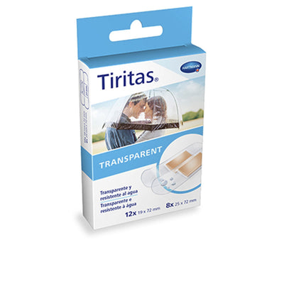 Tiritas transparent assortti 2 kokoa 20 kpl - HARTMANN