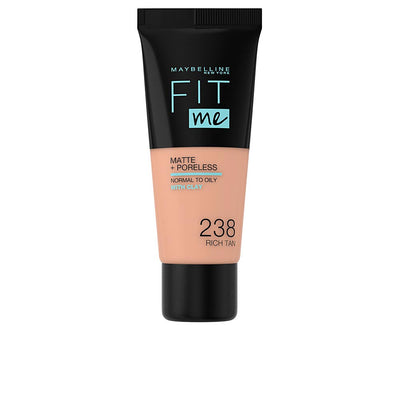 Fit me matte+poreless meikkivoide #238-rich tan - MAYBELLINE