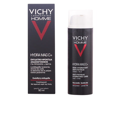 Vichy homme hydra mag c+ kasvot ja silmät 50 ml - VICHY