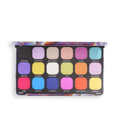 Forever flawless luomiväripaletti #digi butterfly 19,8 gr - REVOLUTION MAKE UP