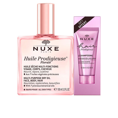 Huile prodigieuse floral dry oil case 2 kpl - NUXE