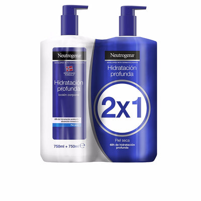 Deep hydration kuivan ihon lotion pakkaus 2 x 750 ml - NEUTROGENA