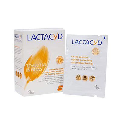 Lactacyd intiimipyyhkeet 10 kpl - LACTACYD