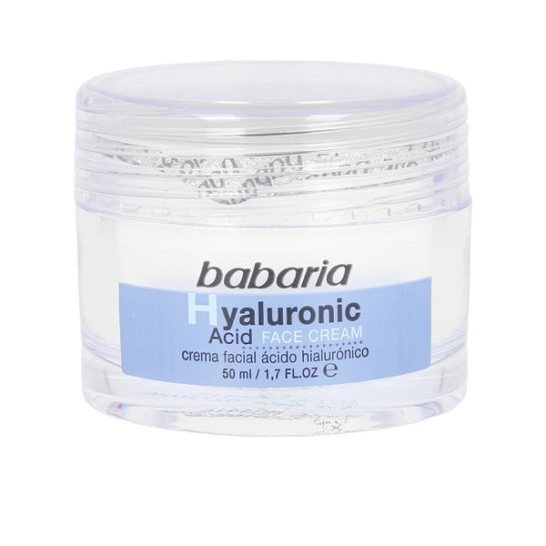 Babaria Hyaluronic acid ultrahidratoiva kasvovoide 50 ml | Vuodevaatteet.fi