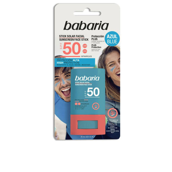 Babaria Solar blue facial stick spf50 20 g | Vuodevaatteet.fi