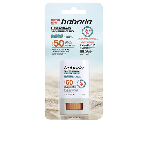 Babaria Solar stick facial spf50 20 g | Vuodevaatteet.fi