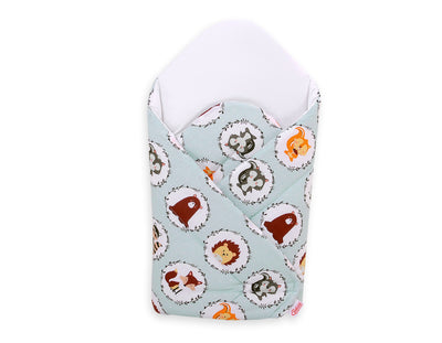 Baby nest with stiffening - rocking horses