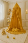 My Sweet Baby - Puuvillainen lastenhuoneen katos - hunajankeltainen