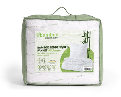 Bamboe beddengoed pakket - Vuodevaatteet