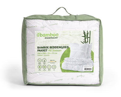 Bamboe beddengoed pakket - Vuodevaatteet
